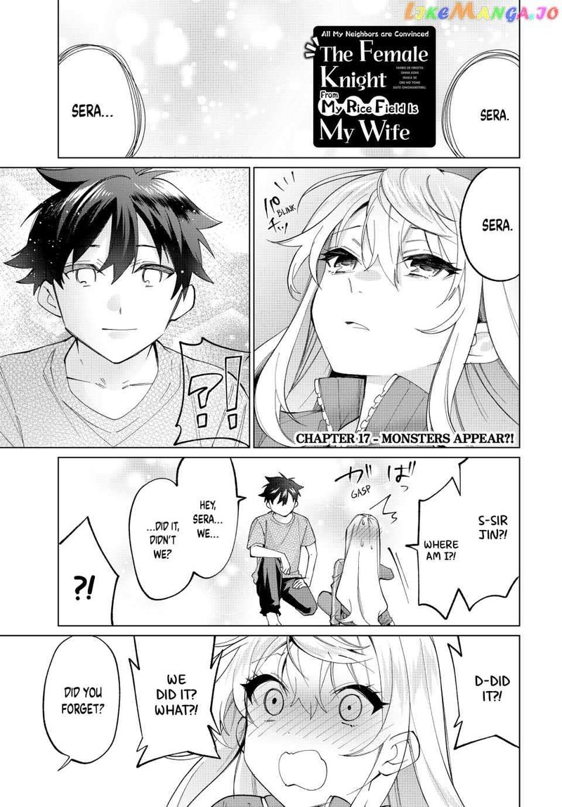 Tanbo De Hirotta Onna Kishi Inaka De Ore No Yome Da To Omowareteiru 17 1