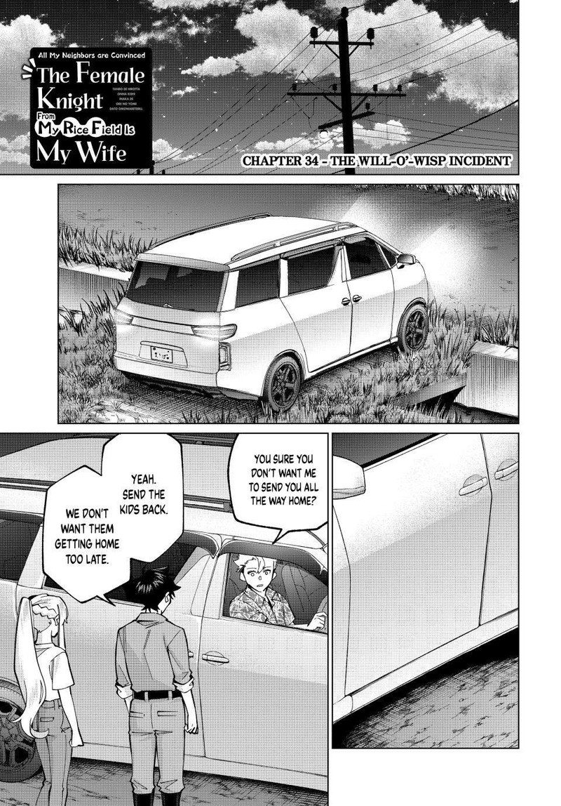 Tanbo De Hirotta Onna Kishi Inaka De Ore No Yome Da To Omowareteiru 34 1