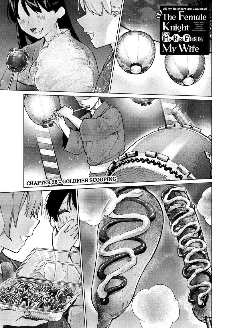 Tanbo De Hirotta Onna Kishi Inaka De Ore No Yome Da To Omowareteiru 36 1