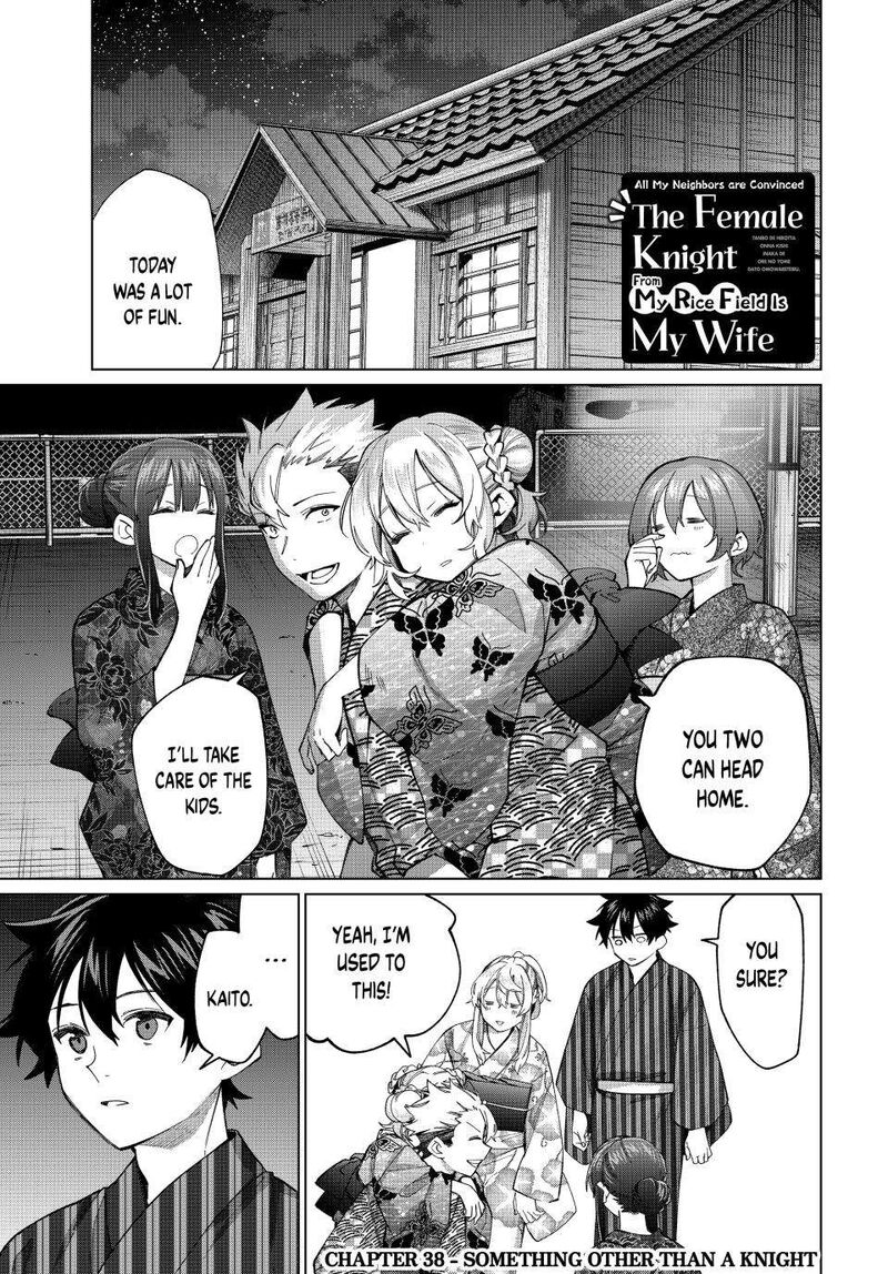 Tanbo De Hirotta Onna Kishi Inaka De Ore No Yome Da To Omowareteiru 38 1