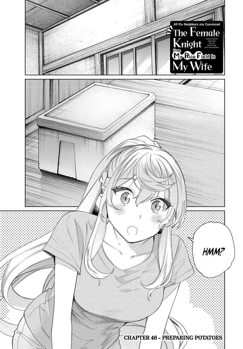 Tanbo De Hirotta Onna Kishi Inaka De Ore No Yome Da To Omowareteiru 46 1