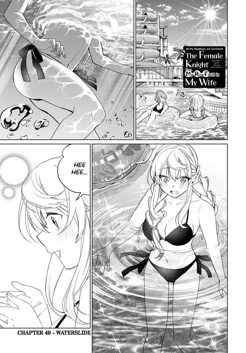Tanbo De Hirotta Onna Kishi Inaka De Ore No Yome Da To Omowareteiru 49 1