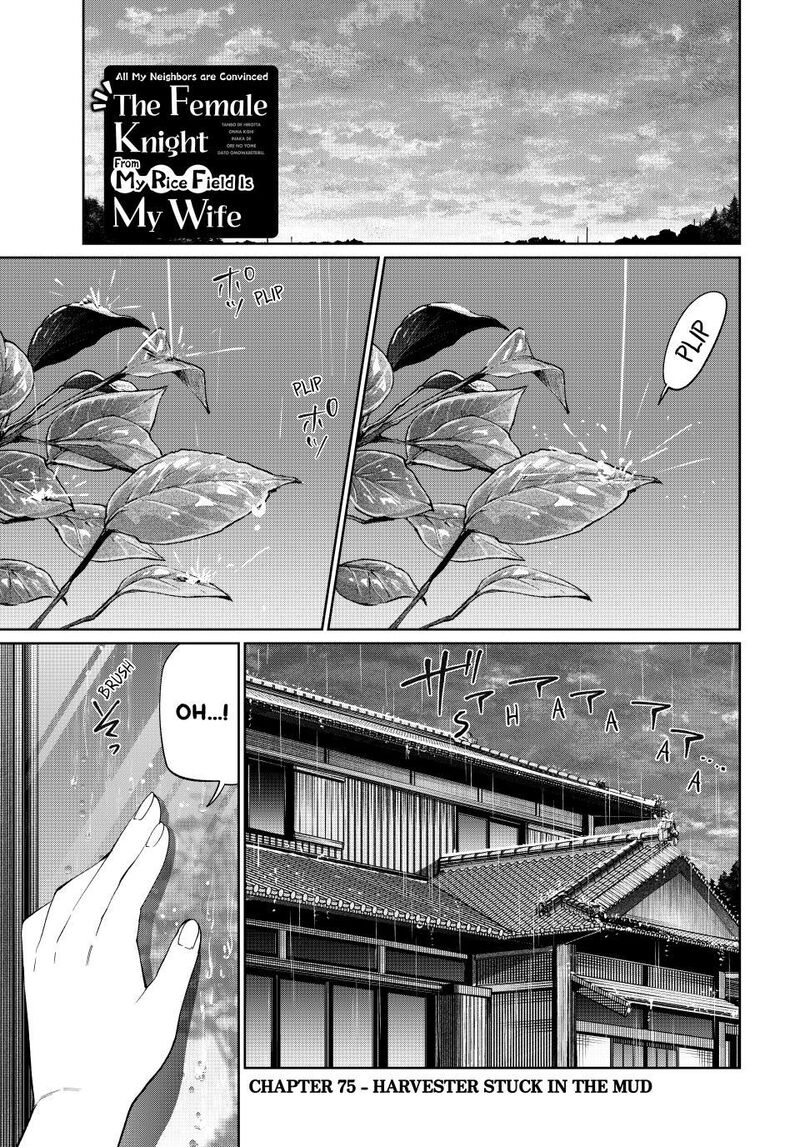Tanbo De Hirotta Onna Kishi Inaka De Ore No Yome Da To Omowareteiru 75 1