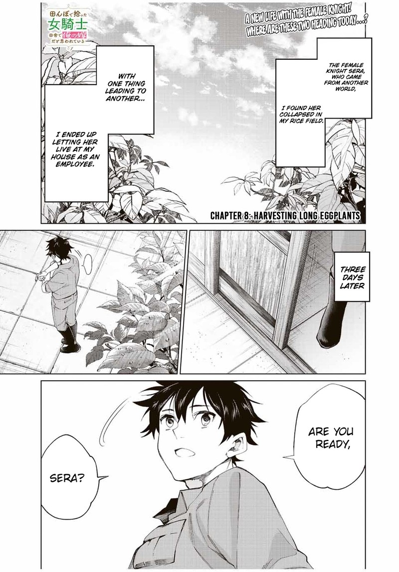 Tanbo De Hirotta Onna Kishi Inaka De Ore No Yome Da To Omowareteiru 8 1