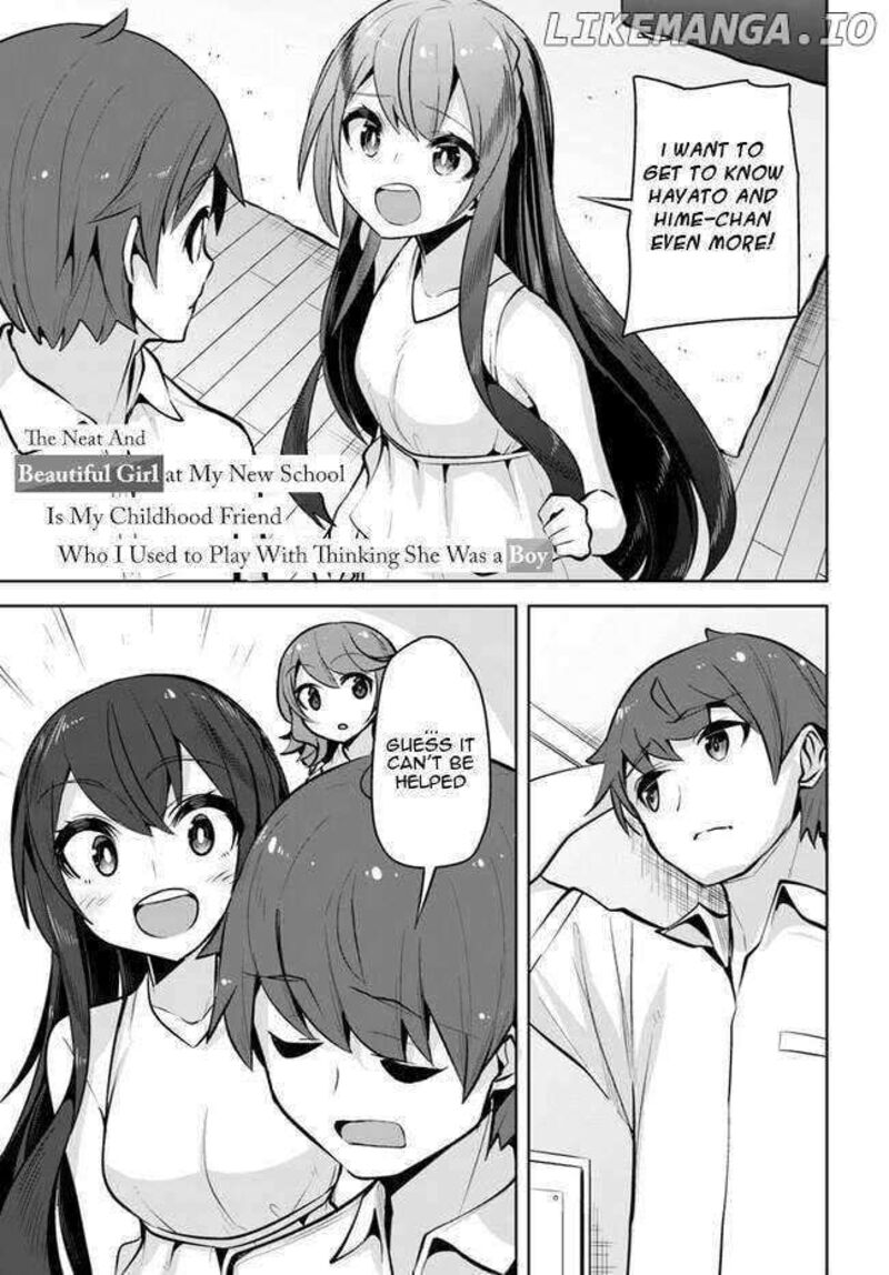 Tenkou Saki No Seiso Karen Na Bishoujo Ga Mukashi Danshi To Omotte Issho Ni Asonda Osananajimi Datta Ken 24 1