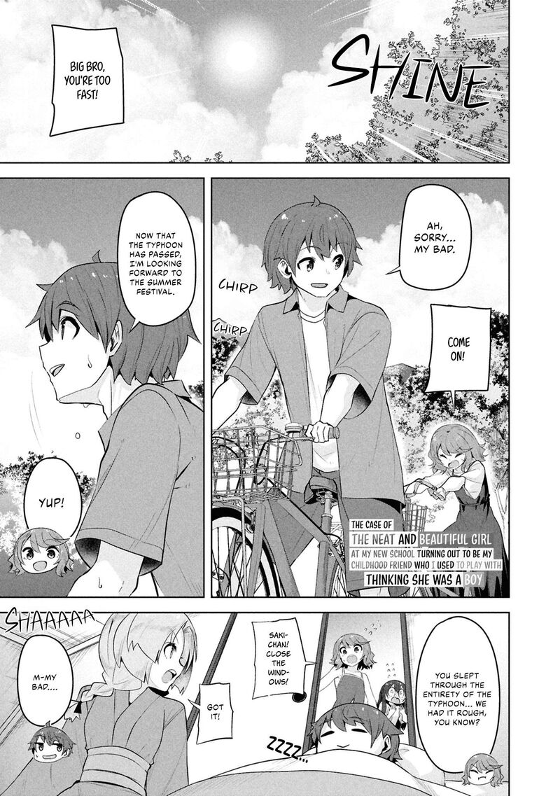 Tenkou Saki No Seiso Karen Na Bishoujo Ga Mukashi Danshi To Omotte Issho Ni Asonda Osananajimi Datta Ken 37 1