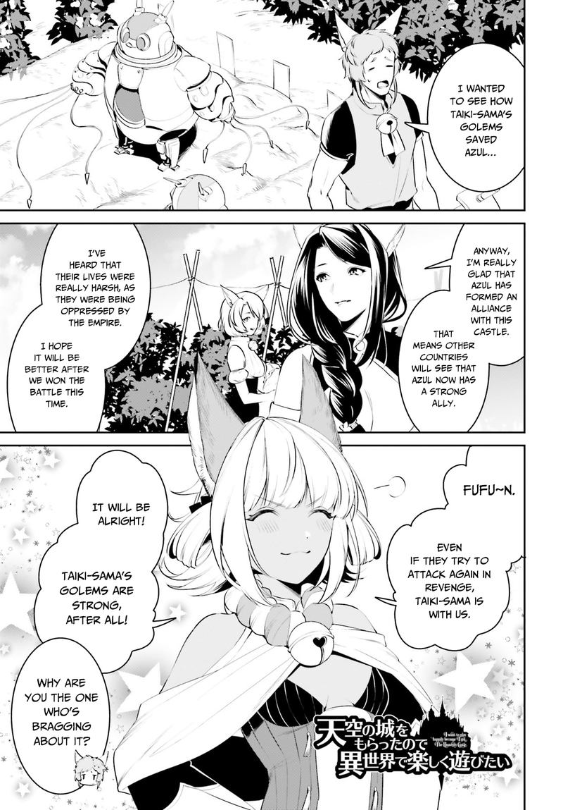 Tenkuu No Shiro O Moratta No De Isekai De Tanoshiku Asobitai 11 1