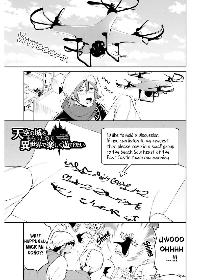 Tenkuu No Shiro O Moratta No De Isekai De Tanoshiku Asobitai 13 1