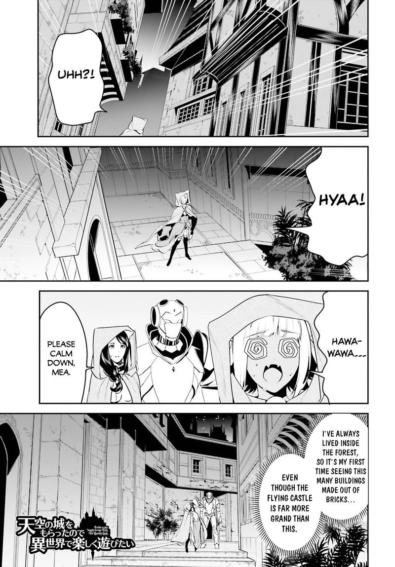 Tenkuu No Shiro O Moratta No De Isekai De Tanoshiku Asobitai 17 1