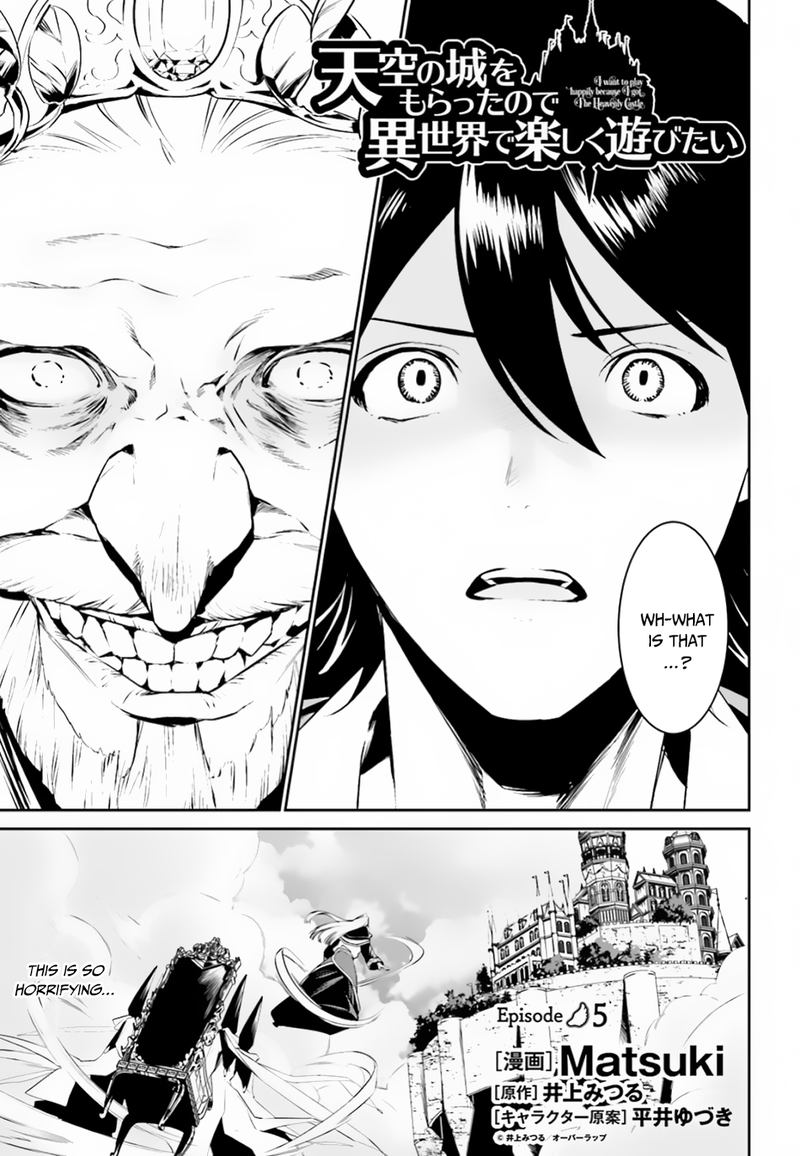 Tenkuu No Shiro O Moratta No De Isekai De Tanoshiku Asobitai 5 1