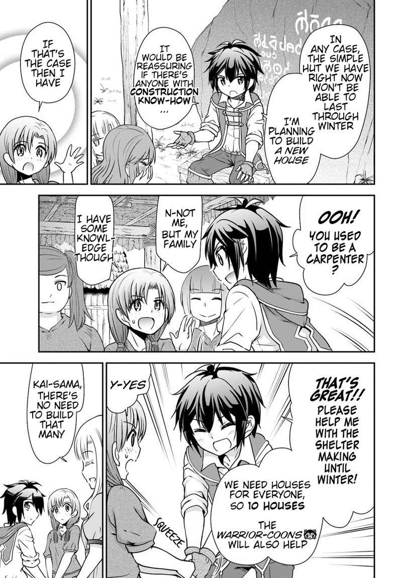 Tenohira Kaitakumura De Isekai Kenkouki Fueteku Yome Tachi To Nonbiri Mujintou Life 17 11