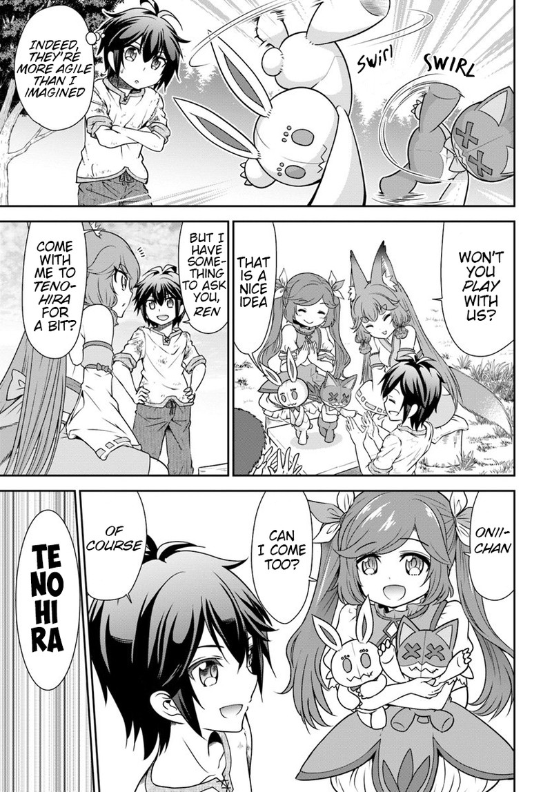 Tenohira Kaitakumura De Isekai Kenkouki Fueteku Yome Tachi To Nonbiri Mujintou Life 18 13