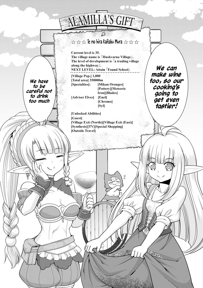 Tenohira Kaitakumura De Isekai Kenkouki Fueteku Yome Tachi To Nonbiri Mujintou Life 48 29