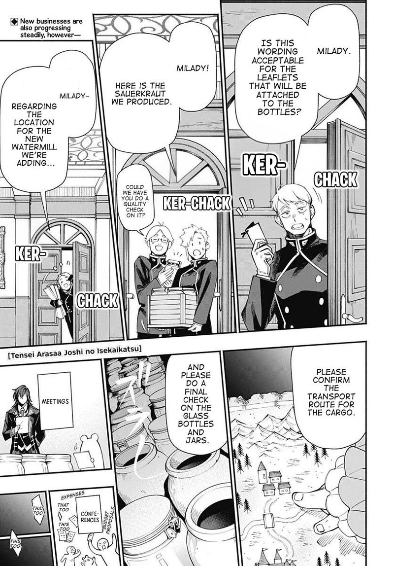 Tensei Arasaa Joshi No Kotoyo Kaikatsu 23 1