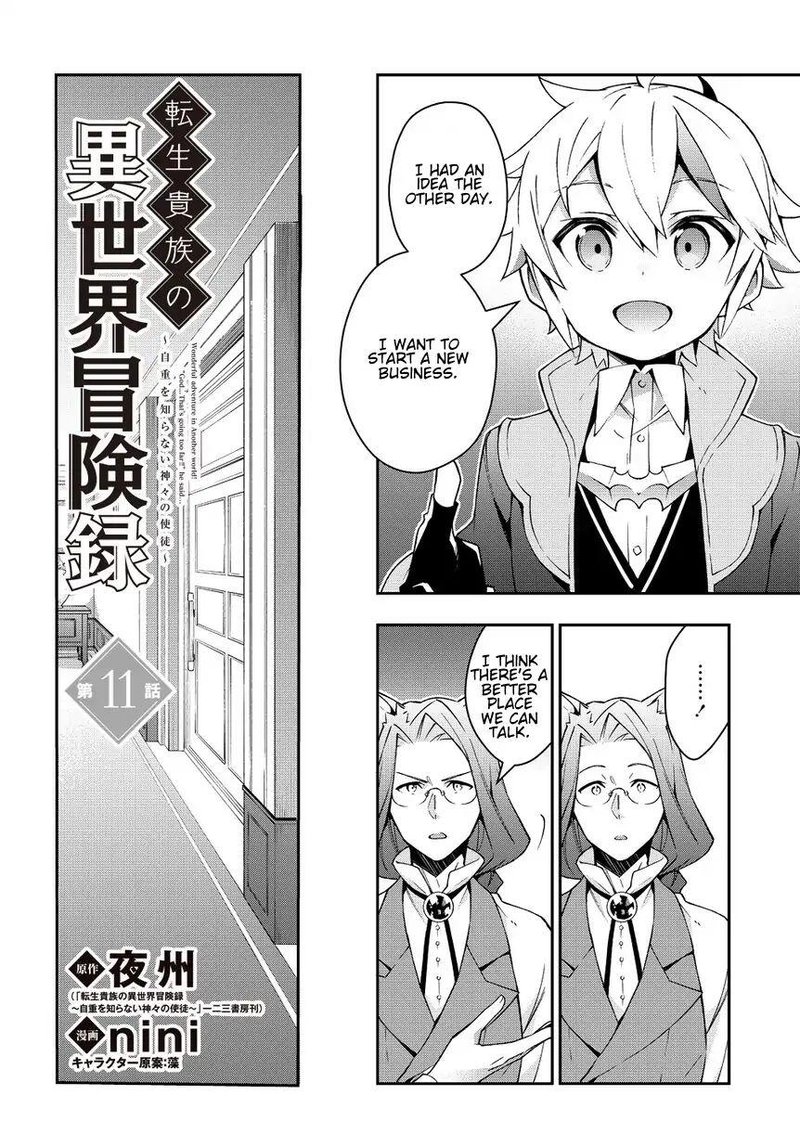 Tensei Kizoku No Isekai Boukenroku Jichou Wo Shiranai Kamigami No Shito 11 2
