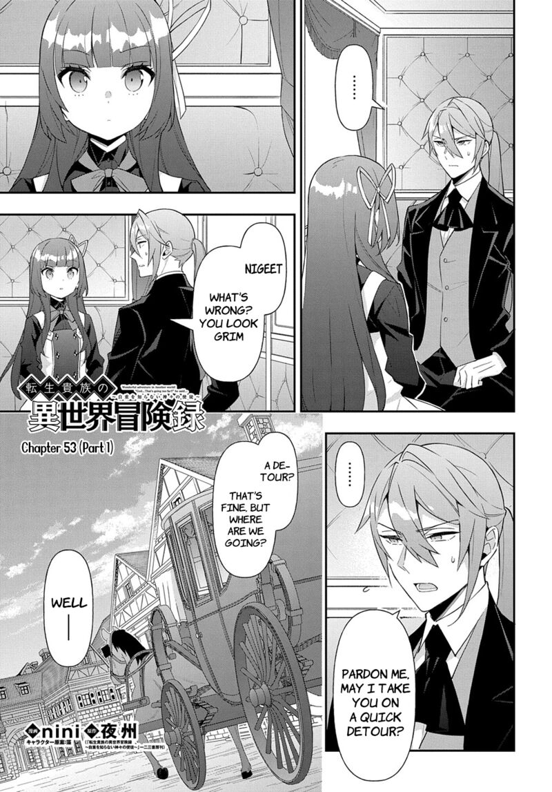 Tensei Kizoku No Isekai Boukenroku Jichou Wo Shiranai Kamigami No Shito 53a 1