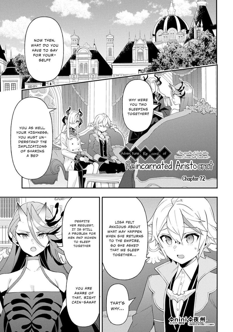 Tensei Kizoku No Isekai Boukenroku Jichou Wo Shiranai Kamigami No Shito 72 1