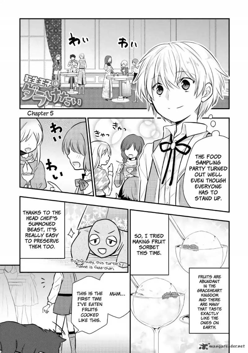 Tensei Ouji Wa Daraketai 5 1