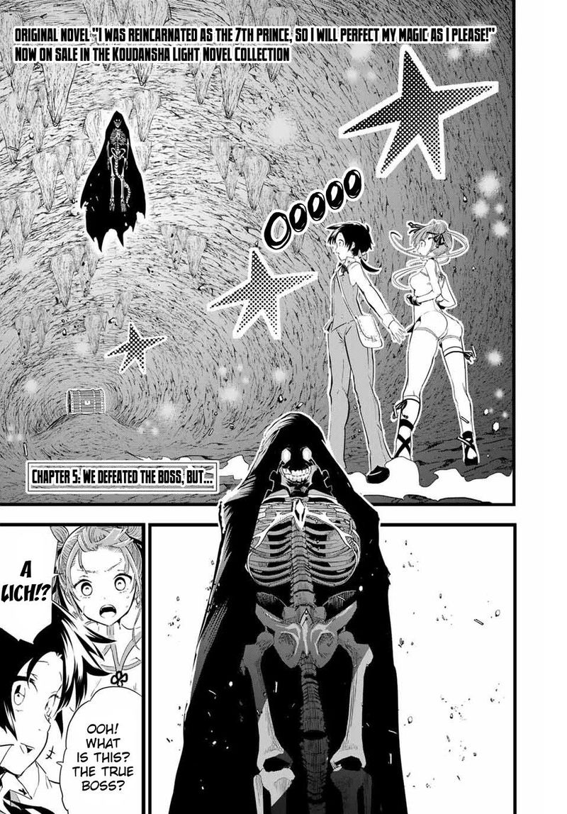 Tensei Shitara Dai Nana Ouji Dattanode Kimamani Majutsu O Kiwamemasu 5 1