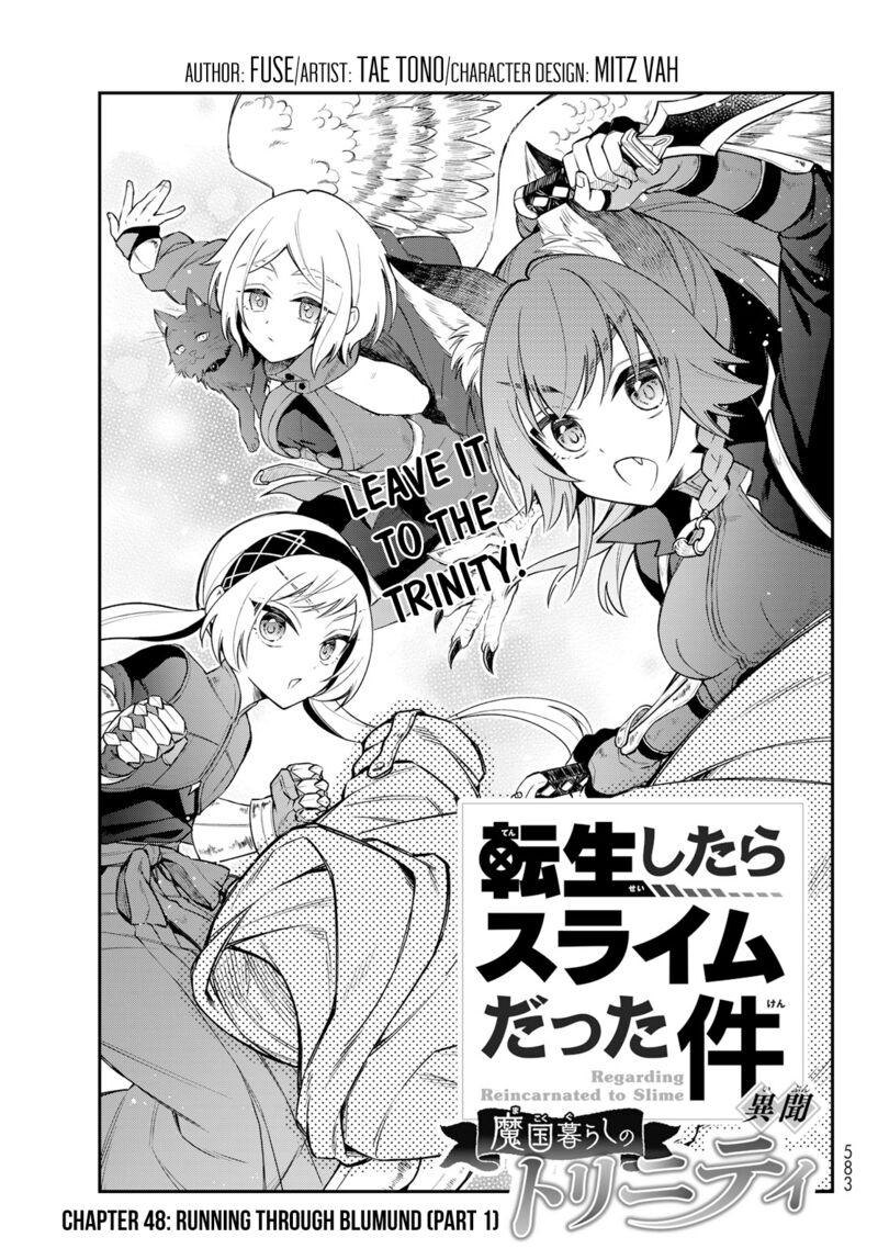 Tensei Shitara Slime Datta Ken Ibun Makuni Kurashi No Trinity 48 1