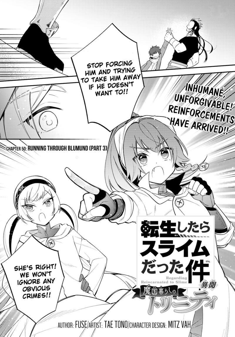 Tensei Shitara Slime Datta Ken Ibun Makuni Kurashi No Trinity 50 1