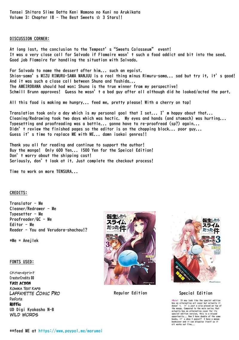 Tensei Shitara Slime Datta Ken Mabutsu No Kuni No Arukikata 18 29
