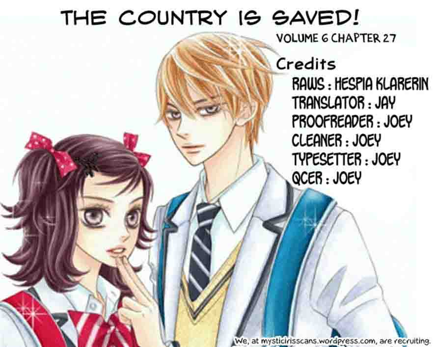 The Country Is Saved 27 33