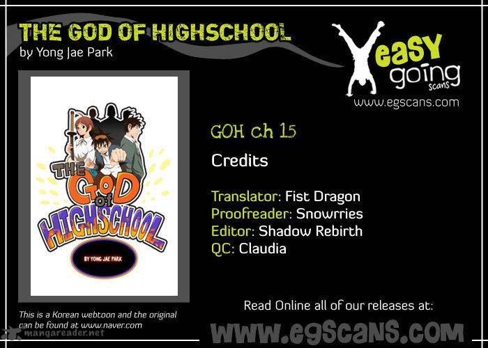 The God Of High School 15 1
