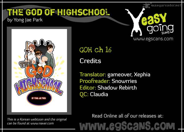 The God Of High School 16 1