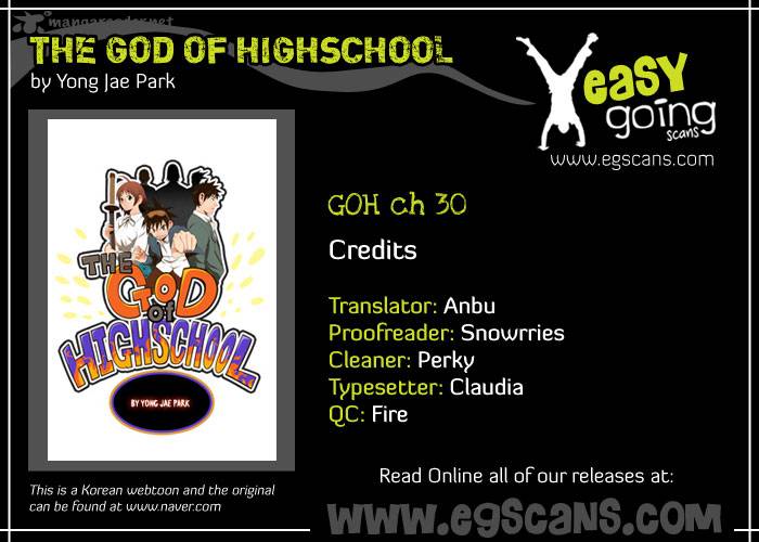 The God Of High School 30 1