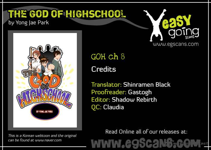 The God Of High School 8 1