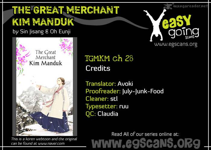 The Great Merchant Kim Manduk 28 1