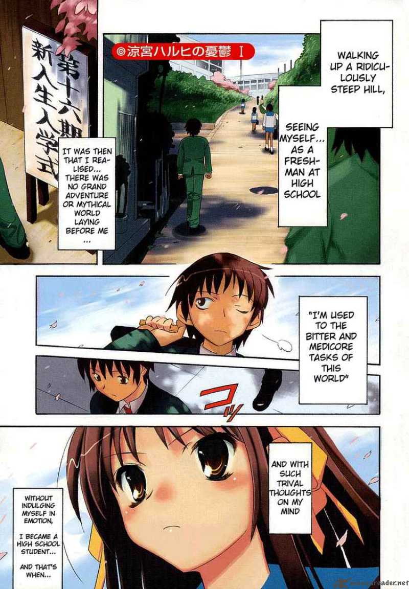 The Melancholy Of Haruhi Suzumiya 1 1