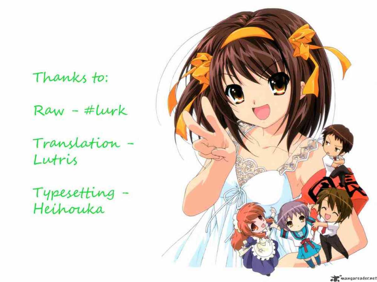 The Melancholy Of Haruhi Suzumiya 14 40