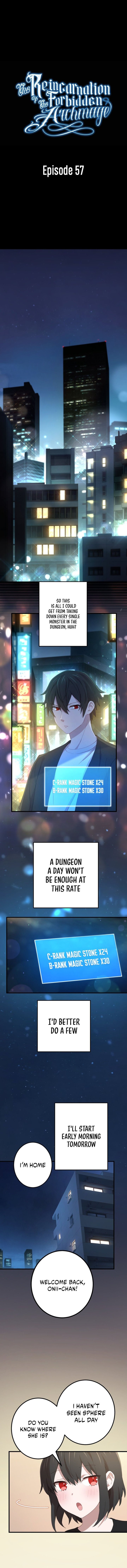 The Reincarnation Of The Forbidden Archmage 57 1