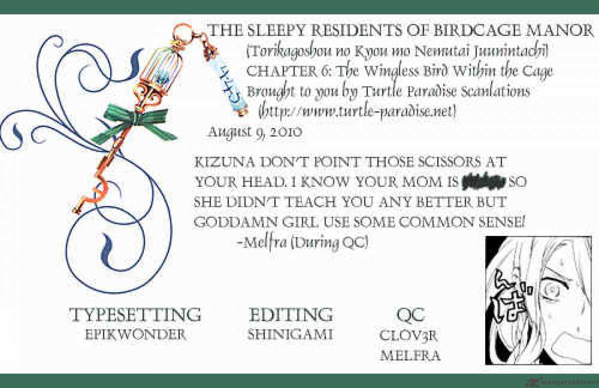 The Sleepy Residents Of Birdcage Manor 6 36