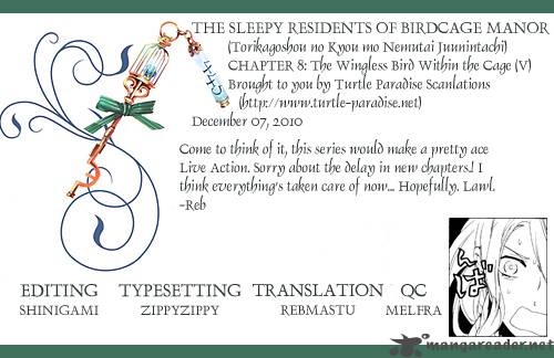 The Sleepy Residents Of Birdcage Manor 8 33
