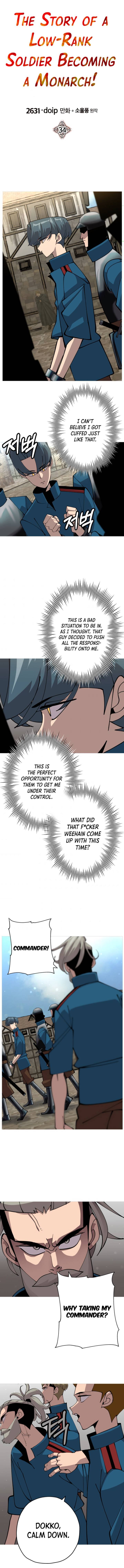 The Story Of A Low Rank Soldier Becoming A Monarch 34 1