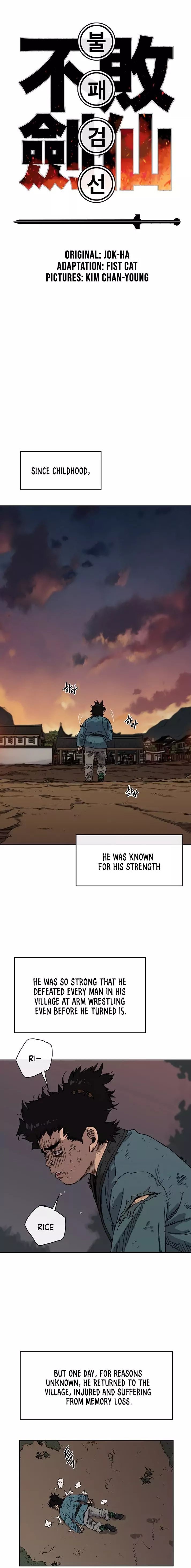 The Undefeatable Swordsman 1 1