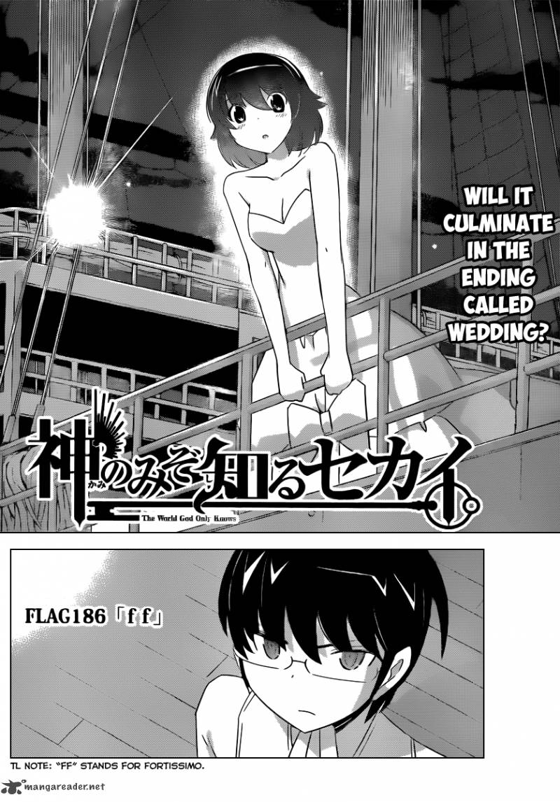 The World God Only Knows 186 3