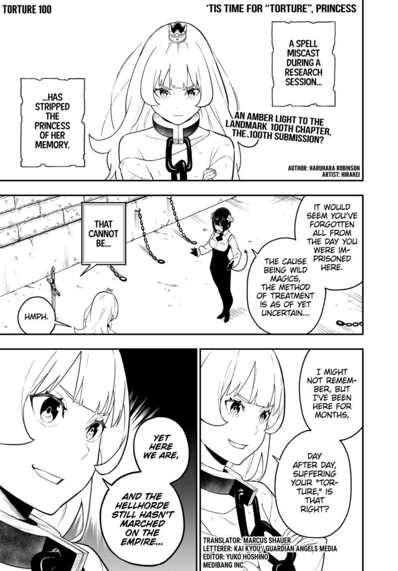 Tis Time For Torture Princess 100 1