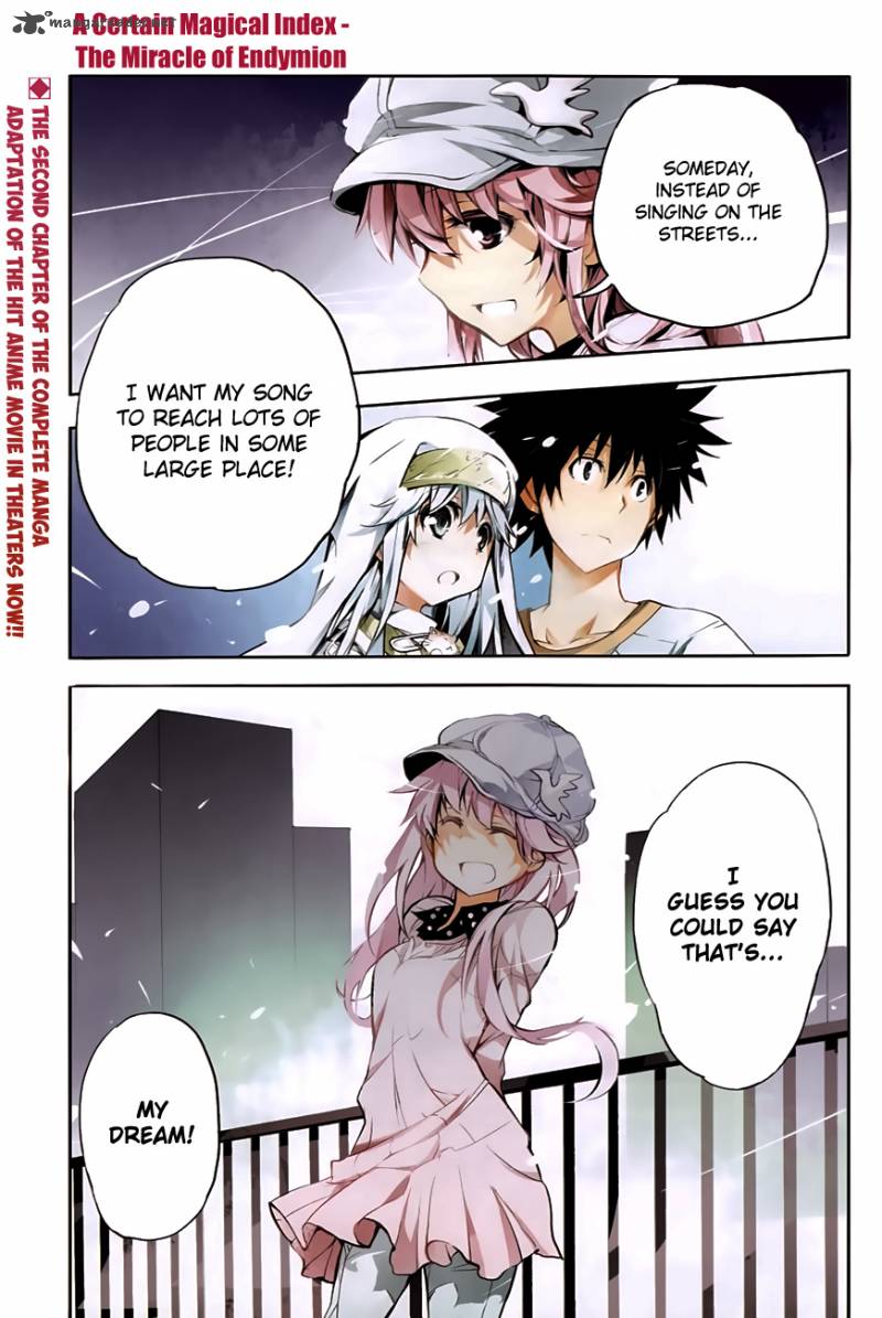 To Aru Majutsu No Kinsho Mokuroku Endymion No Kiseki 2 1