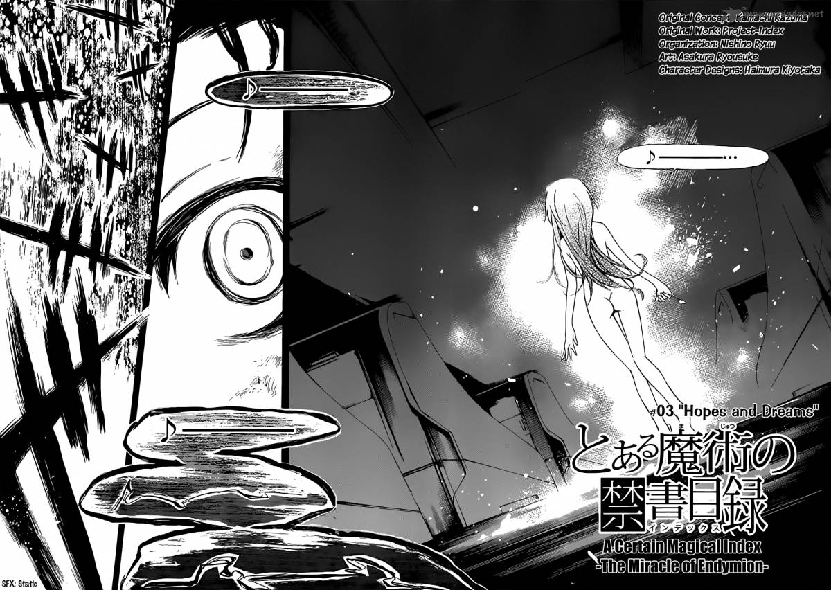 To Aru Majutsu No Kinsho Mokuroku Endymion No Kiseki 3 3