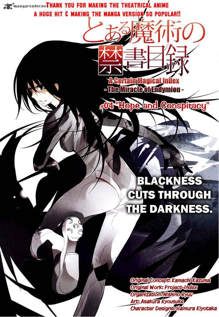To Aru Majutsu No Kinsho Mokuroku Endymion No Kiseki 4 4