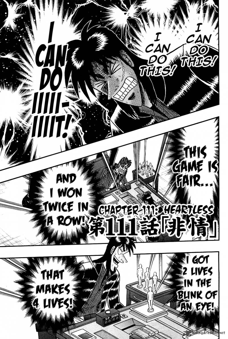 Tobaku Datenroku Kaiji Kazuyahen 111 6