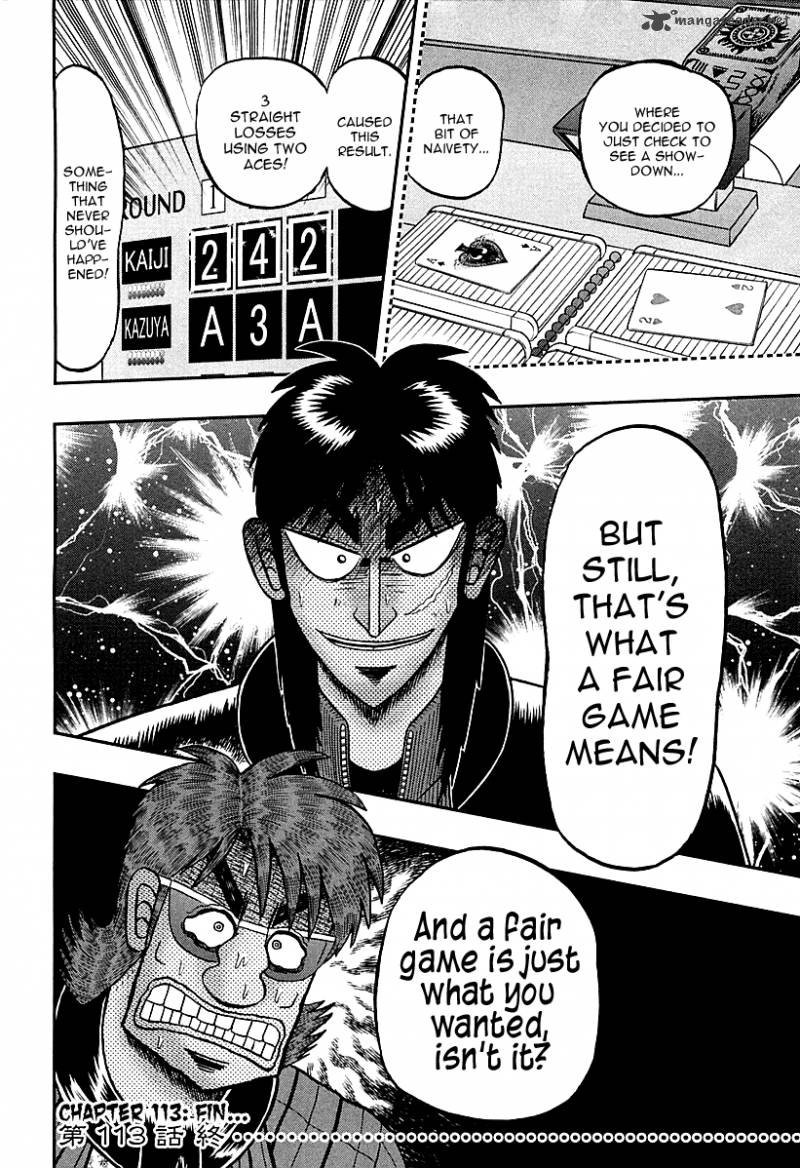 Tobaku Datenroku Kaiji Kazuyahen 113 20