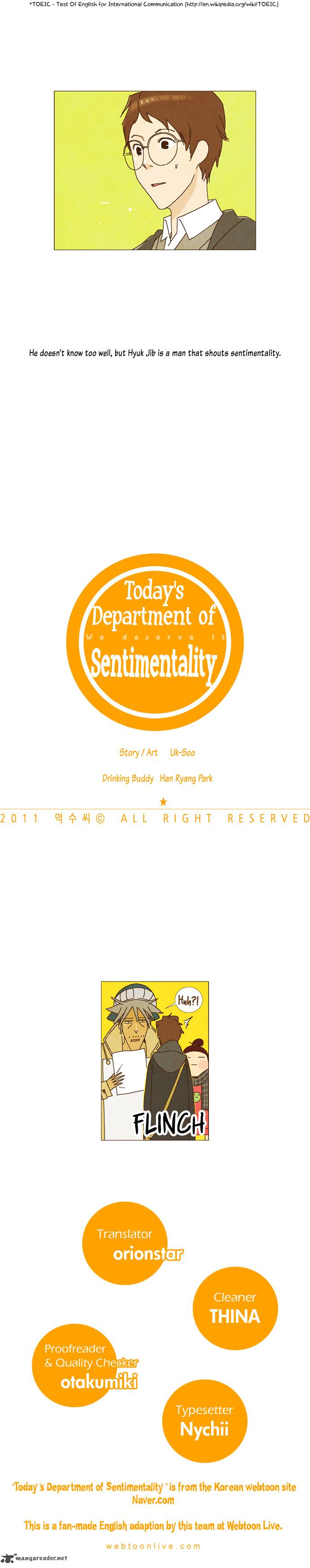 Todays Department Of Sentimentality 4 18