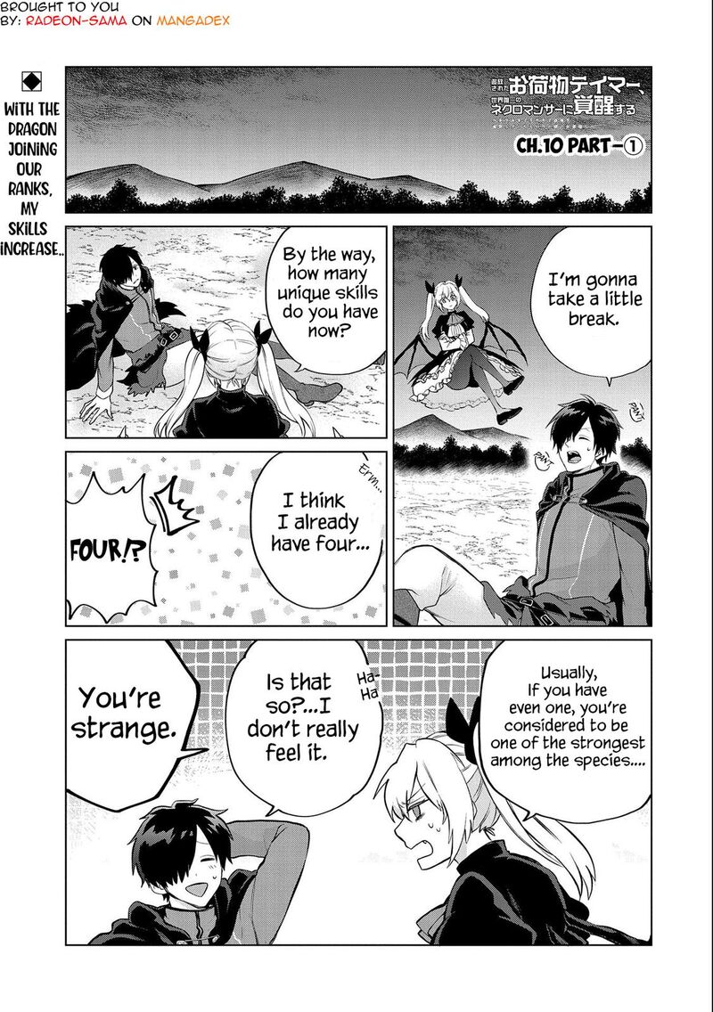 Tsuihou Sareta Onimotsu Tamer Sekai YuIItsu No Necromancer Ni Kakusei Suru 10a 1