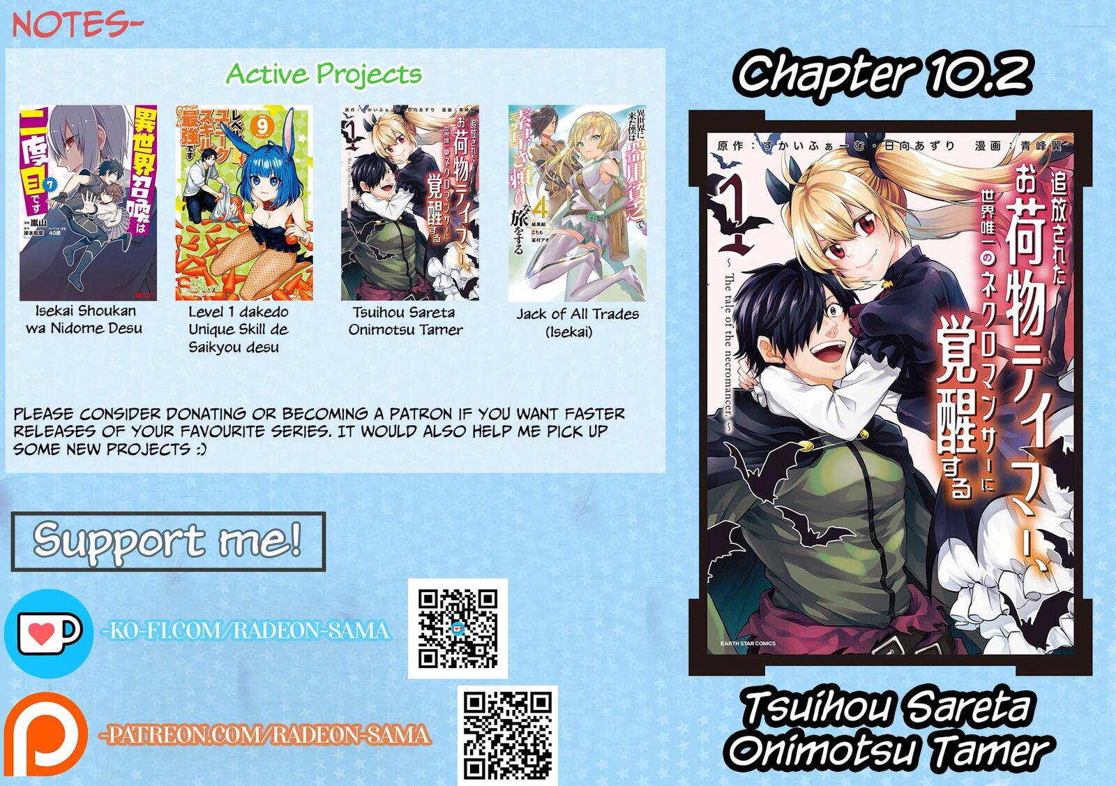 Tsuihou Sareta Onimotsu Tamer Sekai YuIItsu No Necromancer Ni Kakusei Suru 10b 16