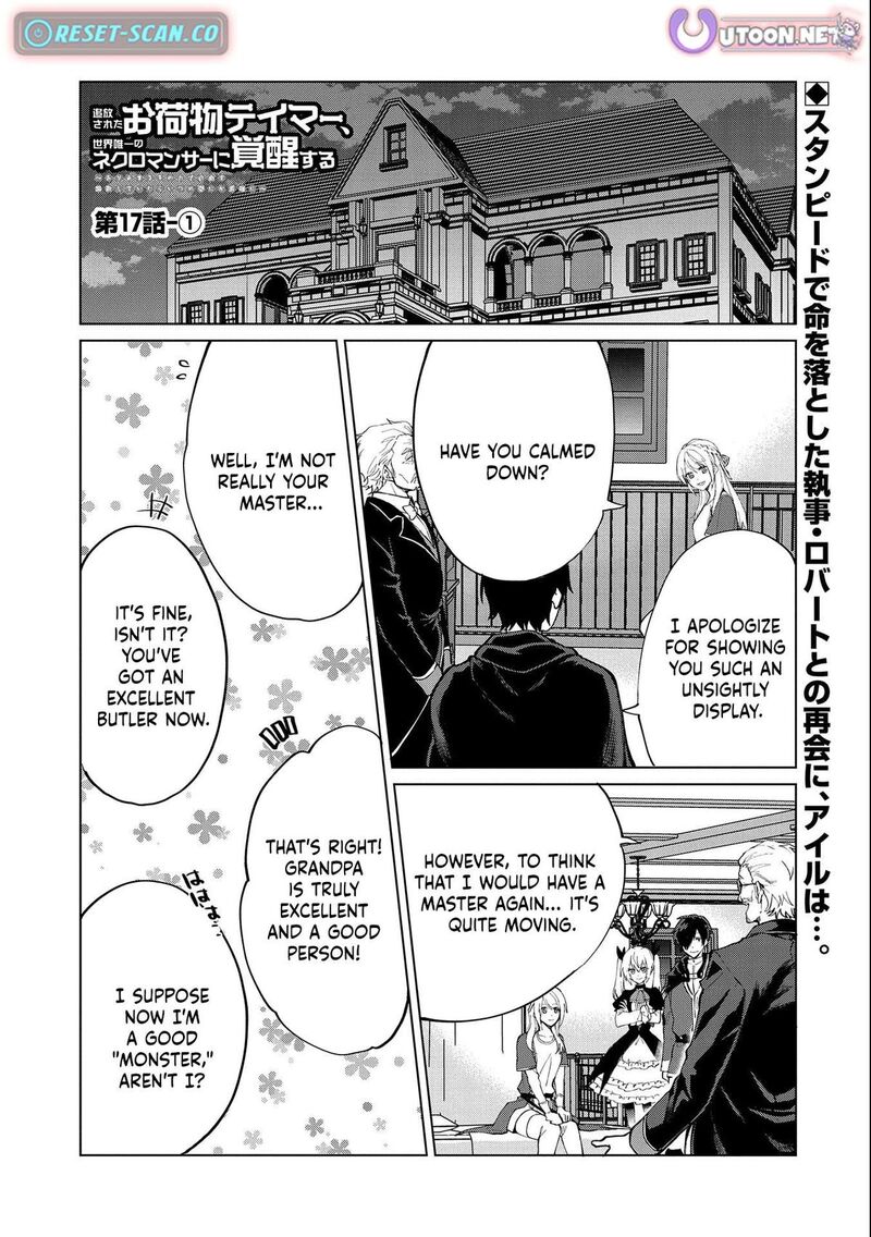 Tsuihou Sareta Onimotsu Tamer Sekai YuIItsu No Necromancer Ni Kakusei Suru 17a 1